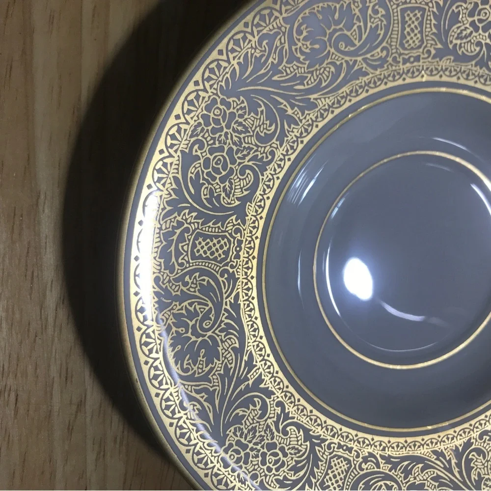 Vintage Franciscan Gold Renaissance Masterpiece China Saucer. 6